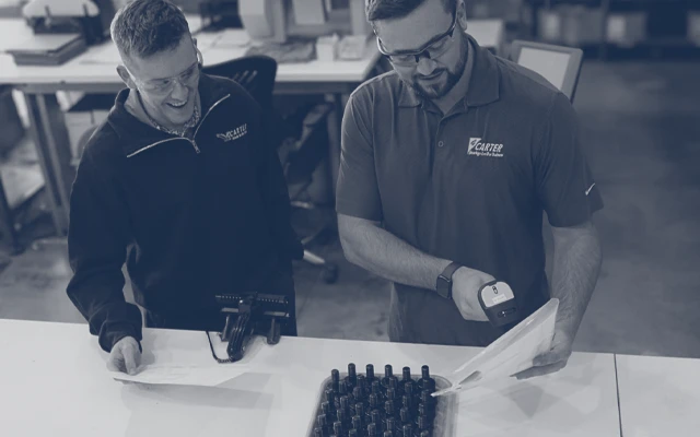 Carter Bearings Employees Fulfilling Order